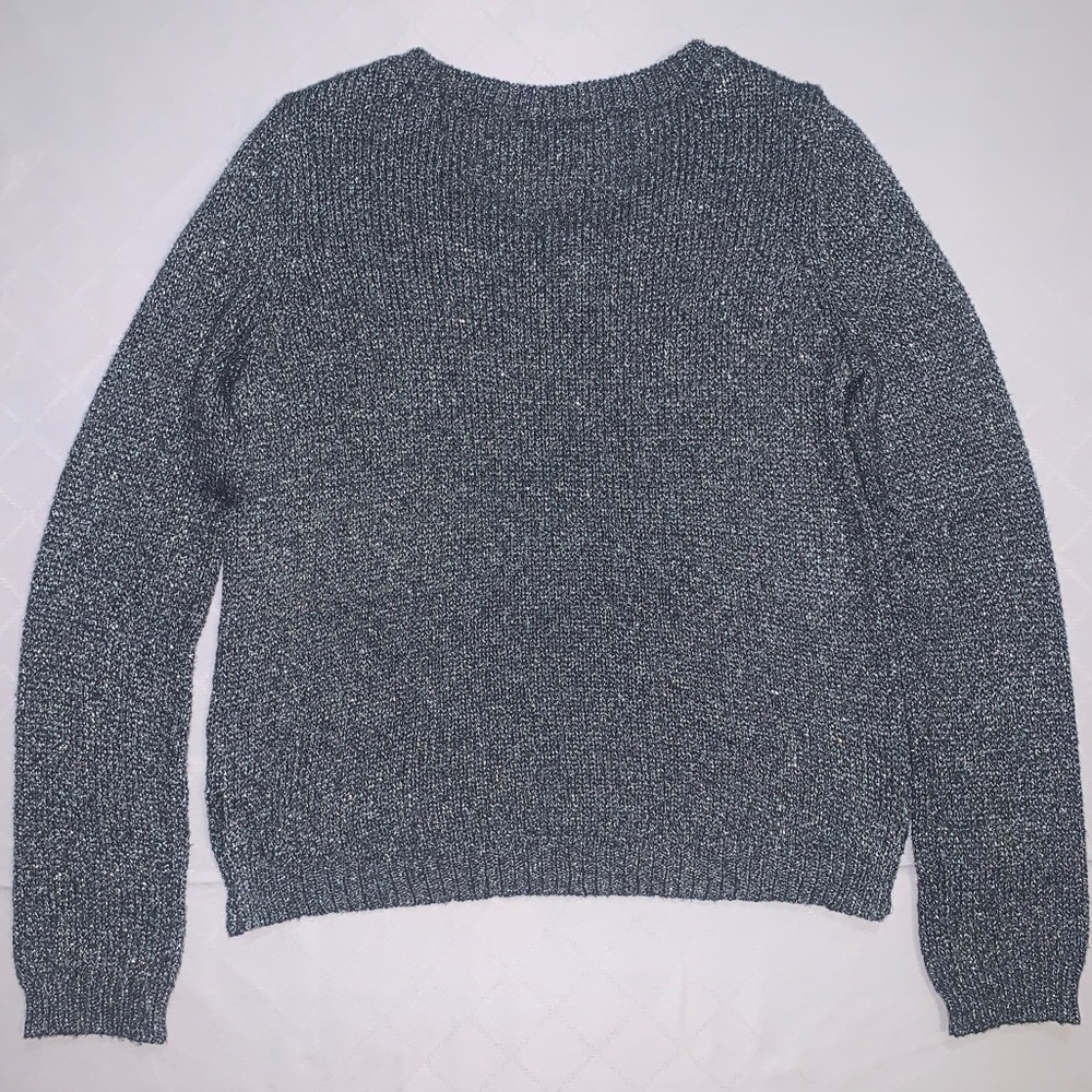 H&M Shimmery Rib-knit Sweater - Picture 2 of 3